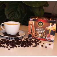 Caf   Ganoderma (Reishi) 4 In 1 Coffee - 3 Pack