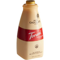 Torani Puremade Sauce, White Chocolate Flavor, Gmo Free & Gluten Free, 64 Fl. Oz. 1.89 L