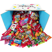 Halloween Bulk Assorted Fruit Candy - Starburst, Skittles, Gummy Life Savers, Air Heads, Jolly Rancher, Sour Punch, Haribo Gold-Bears, Gummy Bears & Twizzlers (96 Oz Variety Pack)