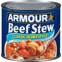 Armour Star Classic Homestyle Beef Stew, Canned Food, 12 - 20 Oz Cans