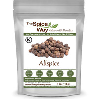 The Spice Way Allspice - Whole (4 Oz) A Multipurpose Berry For Curries, Sauces, Soups And Even Pastries