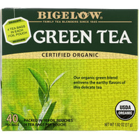Bigelow Organic Greentea, 40 Ct