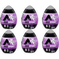 Mio Sport Liquid Water Enhancer, Arctic Grape, 1.62 Oz, 6-Pack