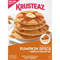 Krusteaz Pumpkin Spice Pancake Mix 16 Oz(3 Pack)