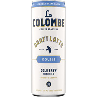 La Colombe Double Shot Draft Latte - 9 Fluid Ounce, 4 Count - Cold-Pressed Espresso And Frothed Milk - Made With Real Ingredients - Grab And Go Coffee