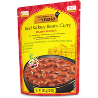 Kitchens Of India Rajma Masala - Red Kidney Beans Curry, 10 Ounces (Pack Of 3), Gourmet Ready To Eat Authentic Vegetarian Indian Food, Gluten-Free