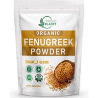 Organic Fenugreek Powder 8Oz (226G) For Health, Skin & Hair Methi Seeds Powder | Non Gmo & Gluten Free | Usda Certified By Proud Planet