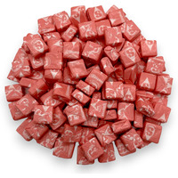 Juicy Watermelon Starburst - 1.5 Lbs Watermelon Flavor Starburst Individually Wrapped Chewy Candy In Bulk Bag - Ideal For Parties, Events, And Candy Buffets - Delicious Watermelon Flavor(24 Oz)