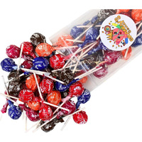 Assorted Assorted Fruit Flavored Tootsie Roll Pops- America's Favorite Lollipop With Chocolately Center- Classic, Bulk Sizes, Variety Pack (3 Pound)
