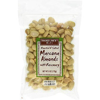 Trader Joe's Roasted & Salted Marcona Almonds With Rosemary 6 Oz (Pack Of 2)