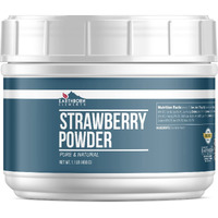 Earthborn Elements Strawberry Powder 1.1 Lb, Pure & Natural, Smoothies & Shakes