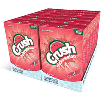 Crush- Powder Drink Mix - Sugar Free & Delicious (Watermleon, 72 Sticks)