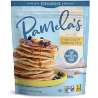 Pamela's Gluten Free Baking And Pancake Mix, Waffles, Cake & Cookies Too, 4-Pound Bag (Pack Of 1)