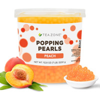 Tea Zone 7 Lbs Peach Popping Pearls