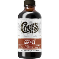 Cook's, Pure Maple Extract, All Natural Premium Maple Sap From Vermont's Finest Maple Trees, 4 Oz