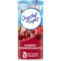 Crystal Light Cherry Pomegranate Drink Mix (20 Pitcher Packets, 4 Packs Of 5)
