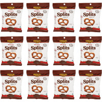 Unique Snacks Original Splits Pretzels, Delicious Homestyle-Baked Snack Bag, Ou Kosher, And Non-Gmo Food, No Artificial Flavor, 2.12 Oz. Bag, Pack Of 12