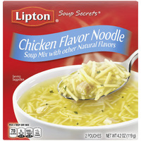 Soup Secrets Lipton Instant Soup Mix Chicken Noodle 4.2 Ounce (Pack Of 24)