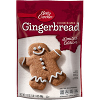 Betty Crocker Baking Cookie Mix Pouch, Gingerbread, 17.5 Ounce (Pack Of 12)