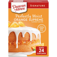 Duncan Hines Signature Perfectly Moist Orange Supreme Cake Mix 15.25 Ounce