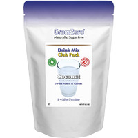 Gramzero Coconut Zero Calorie Sugar Free Drink Mix, Great For Nutrition Club Loaded Teas, Stevia Sweetened