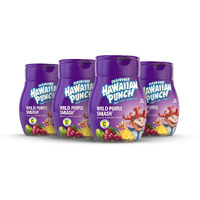 Hawaiian Punch, Wild Purple Smash, Liquid Water Enhancer - New, Better Taste! - High Antioxidant Vitamin C, Sugar Free, Zero Calorie Flavoring Drops (4 Bottles, Makes 96 Flavored Water Drinks)