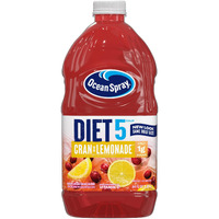 Ocean Spray Diet Cran-Lemonade Cranberry Lemonade Juice Drink, 64 Fl Oz Bottle (Pack Of 8)