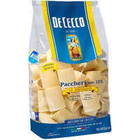 De Cecco Semolina Pasta, Paccheri No.125, 1 Lb