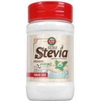 Kal Sure Stevia Extract, Organic Stevia Powder, Low Carb, Zero Calorie Sweetener, Keto Friendly, Great Taste, Low Glycemic, Vegan, Gluten Free, No Fillers, 60-Day Guarantee (2.8 Oz Organic)