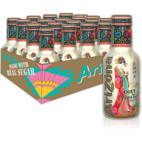 Arizona Low Calorie Diet Green Tea, 16.9 Fl Oz (Pack Of 20)