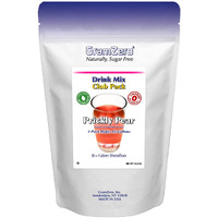 Gramzero Prickly Pear Zero Calorie Sugar Free Drink Mix, Great For Nutrition Club Loaded Tea, Stevia Sweetened