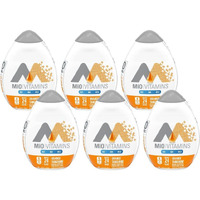 Mio Vitamins Liquid Water Enhancer, Orange Tangerine, 1.62 Oz, 6-Pack