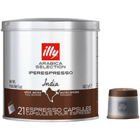 Illy Coffee, Arabica Selection India Espresso Capsules, Single Origin, For Brewing With Iperespresso Capsule Machines, 21 Count (Pack Of 1)
