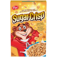 Post Sugar Crisp Cereal, 365G/12.9Oz, (Imported From Canada)