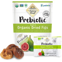 Organic Prebiotic Dried Figs - Sunny Fruit - (5) 1.76Oz Portion Packs Per Bag | Purely Figs - No Added Sugars, Sulfurs Or Preservatives | Non-Gmo, Vegan & Kosher