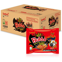 Samyang 2X Buldak (Korean) Hot Spicy Chicken Stir Fried Ramen 4.94 Oz (Pack Of 20)