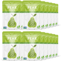 Natures Turn Freeze-Dried Fruit Snacks, Pear Crisps, Pack Of 24 (0.35 Oz Each)