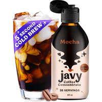 Javy Coffee Concentrate - Cold Brew Coffee, Perfect For Instant Iced Coffee, Cold Brewed Coffee And Hot Coffee, 35 Servings - Mocha