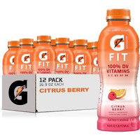 Gatorade Fit Electrolyte Beverage, Healthy Real Hydration, Citrus Berry, 16.9.Oz Bottles (12 Pack)