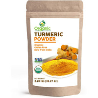 Organic Turmeric Powder W/Curcumin | 35.27 Ounce / 2.2 Lbs | Usda Organics And Non-Gmo | Lab Tested For Heavy Metal And Purity | 100% Raw And Natural By Osr