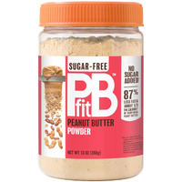 Pbfit No Sugar Added Peanut Butter Powder, Powdered Peanut Butter Spread From Real Roasted Peanuts, 8G Protein, Made With Erythritol And Monk Fruit, 13 Ounce (Pack Of 1)