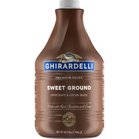 Ghirardelli Sweet Ground Chocolate & Cocoa Sauce Pump Bottle, 87.3 Oz