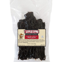 Wild Bills Hickory Smoked Beef Jerky Strips, 30-Count, 15-Ounce
