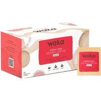Waka Instant Coffee, Decaffeinated Medium Roast - 100% Arabica Colombian Beans, Freeze Dried Granules, No Additives - Single Serve Packets For Quick Hot And Iced Coffees (50 Individual Coffee Packets)