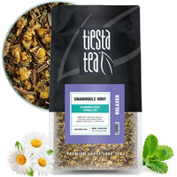 Tiesta Tea - Chamomile Mint | Chamomile Mint Herbal Tea | Premium Loose Leaf Tea Blend | Caffeine Free Herbal Tea | Make Hot Or Iced Up & 200 Cups - 8 Oz Resealable Bulk Pouch