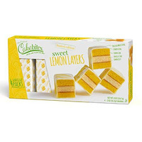 The Original Cakebites By Cookies United, Grab-And-Go Bite-Sized Snack, Sweet Lemon Layers, 4 Pack Of 3 Cookies