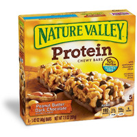 Nature Valley Protein Chewy Bars, Peanut Butter Dark Chocolate, 5 Bars (Pack Of 3)