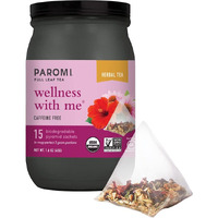 Paromi Wellness With Me Organic Herbal Tea, Signature Jar, 15 Count