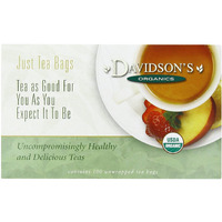 Davidson's Organics, White Peony, 100-Count Unwrapped Tea Bags