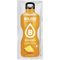 Bolero - Pineapple Flavored, Sugar Free And Low Calorie Powdered Drink Mix, Makes 1/2 Gallon For Strong Flavor Or 1 Gallon For Mild Flavor, 12 Large Sachets - Europe's Favorite Drink Mix